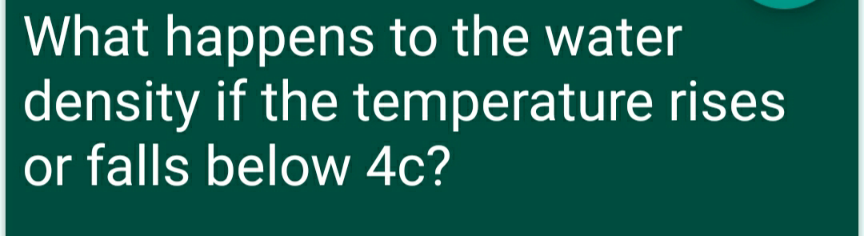 question