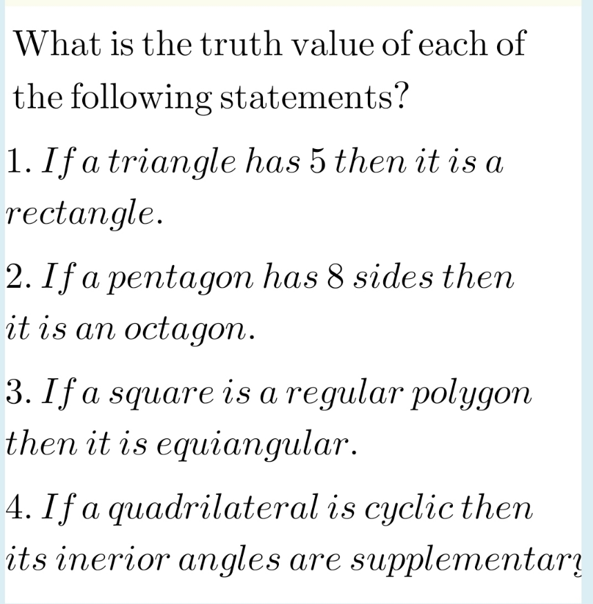 question