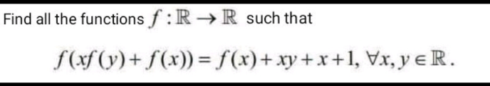 question