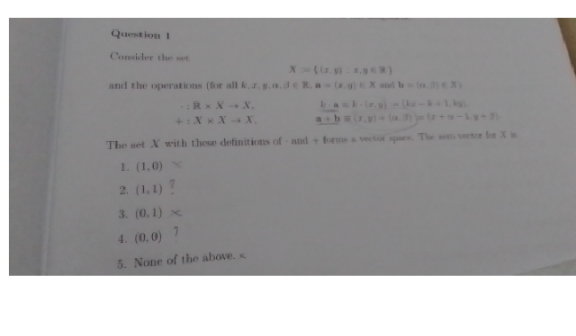 question
