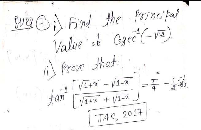 question