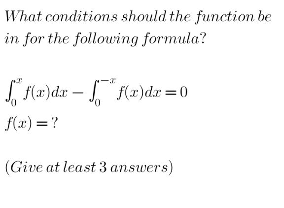 question