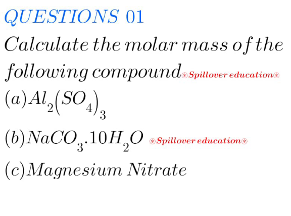 question