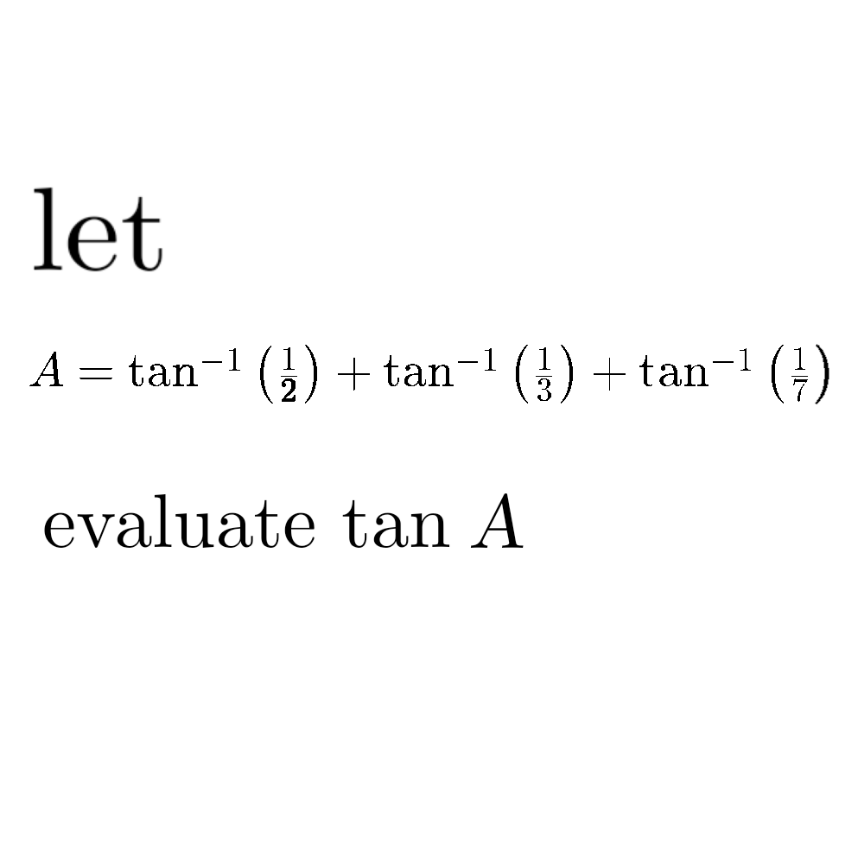 question