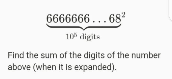 question