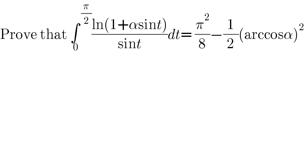 question