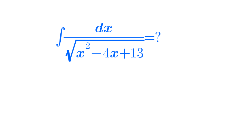 question