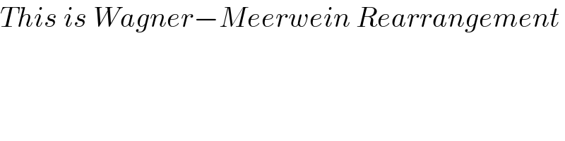 This is Wagner−Meerwein Rearrangement  