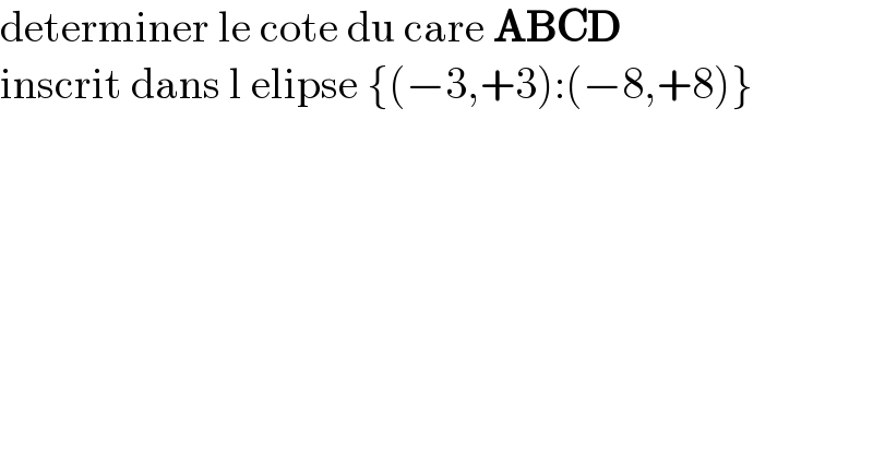 question