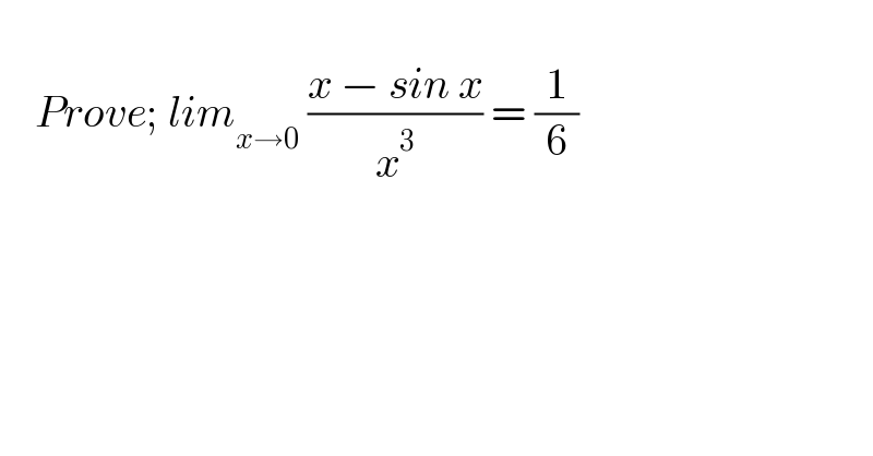 question