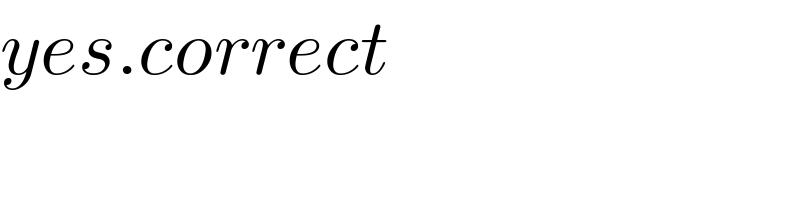 yes.correct  