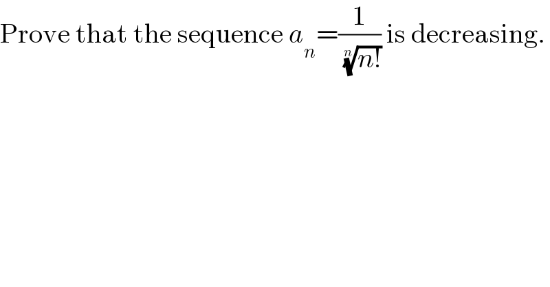 question
