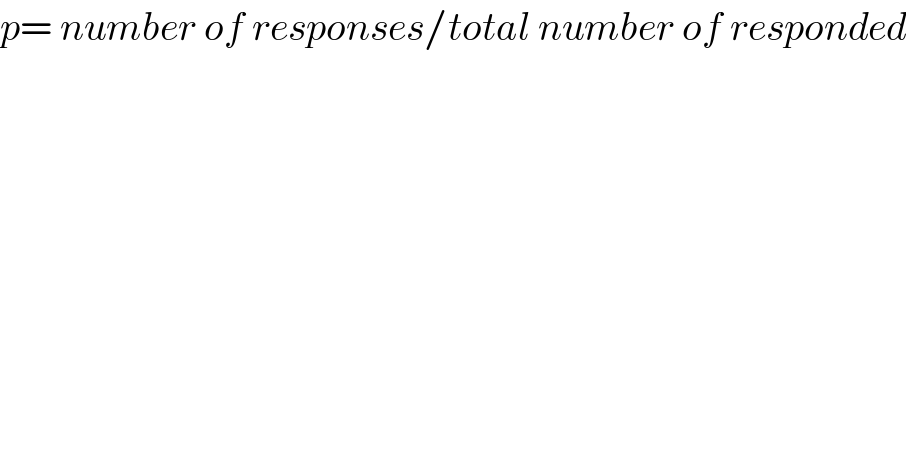 question