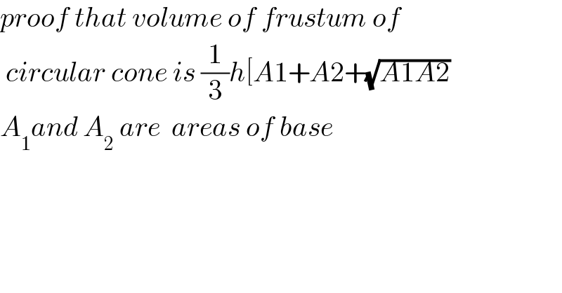 question