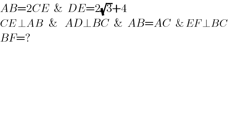 question