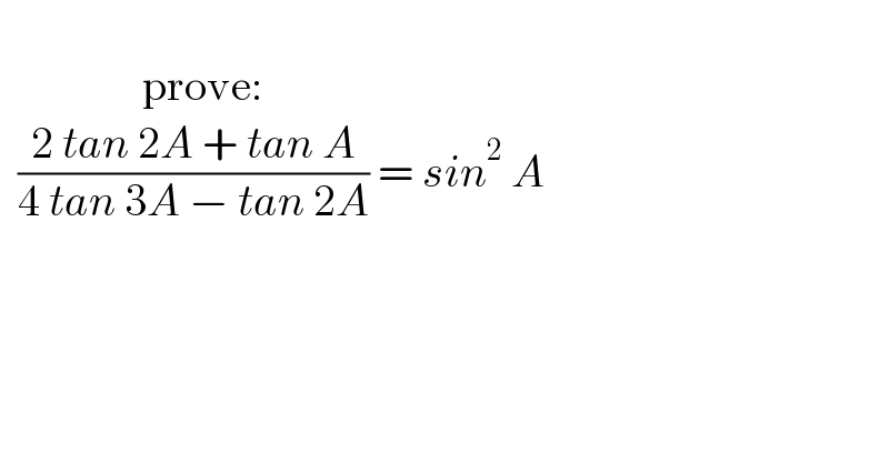 question