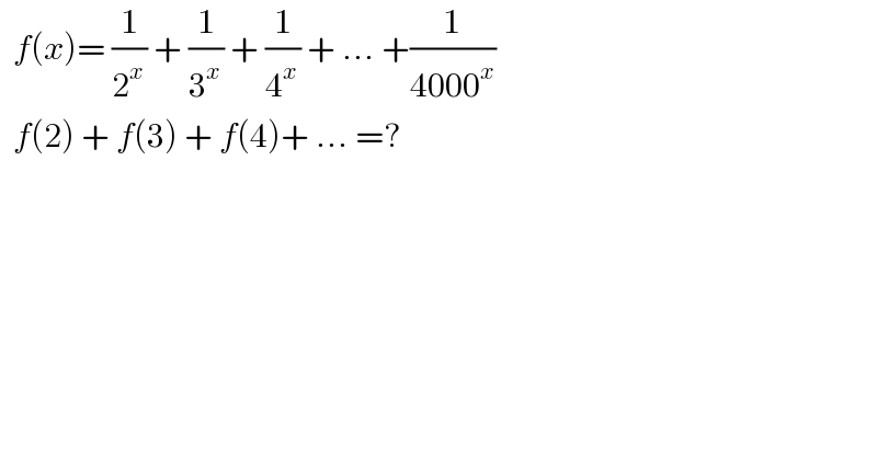 question