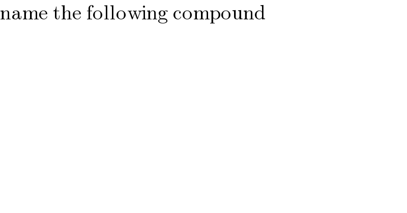 question
