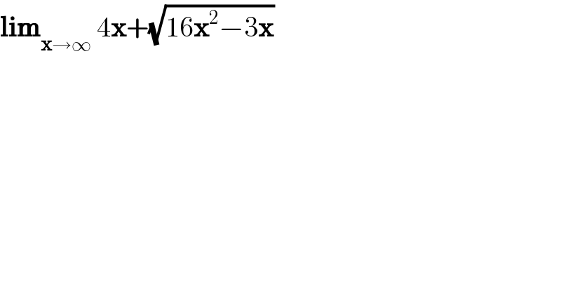 question