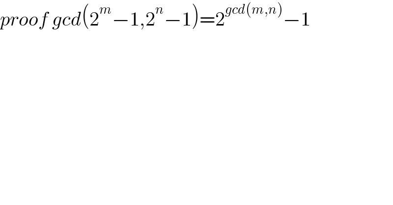 question