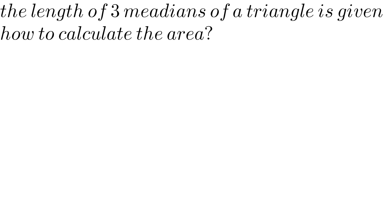 question