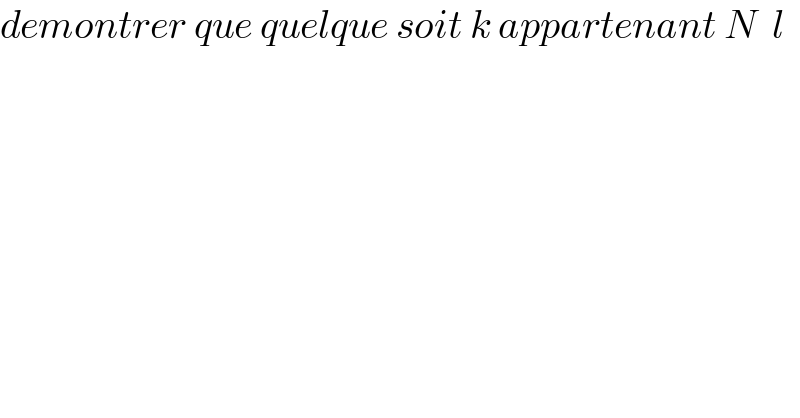 question