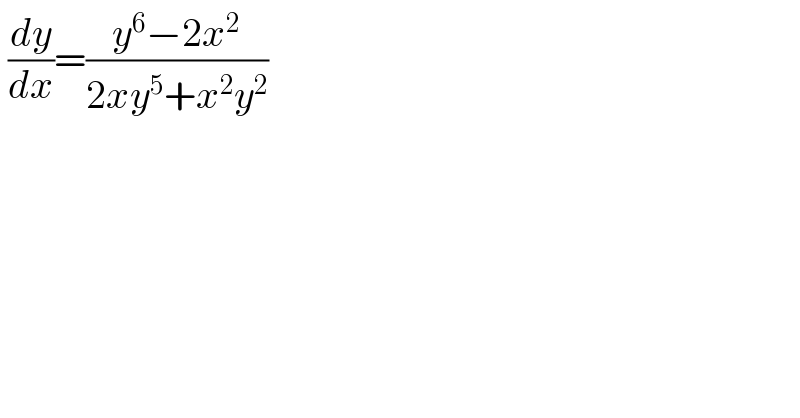 question