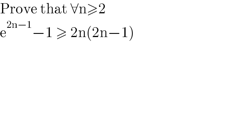 question