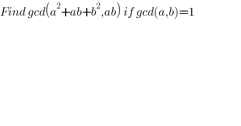 question