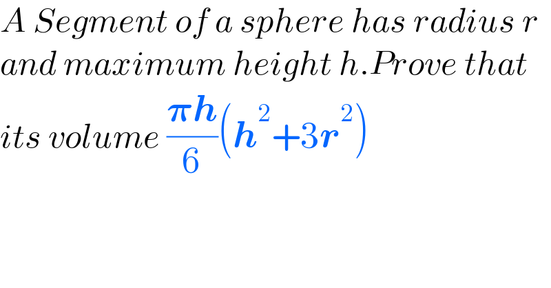 question