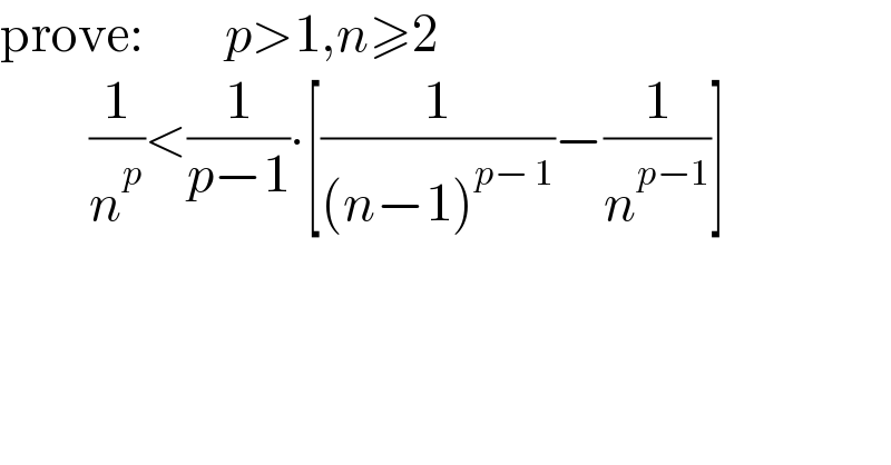 question