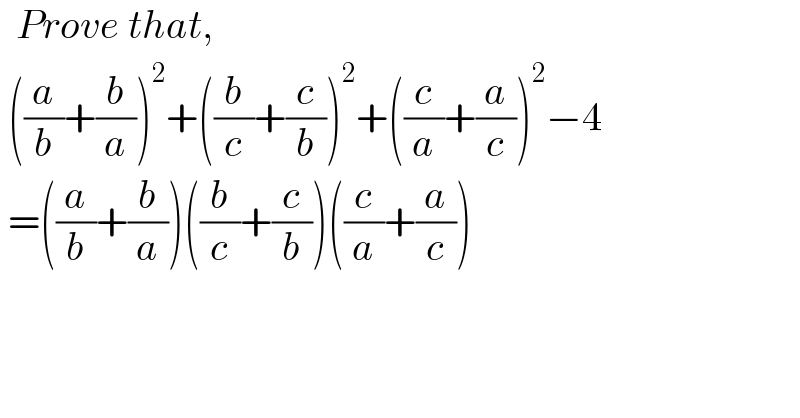 question