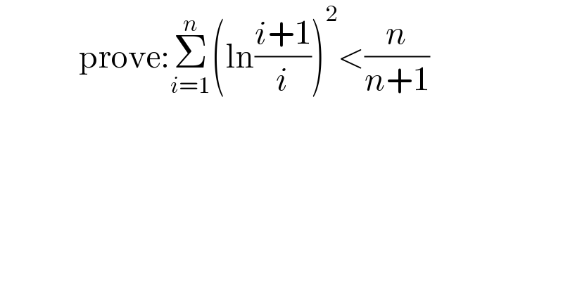 question