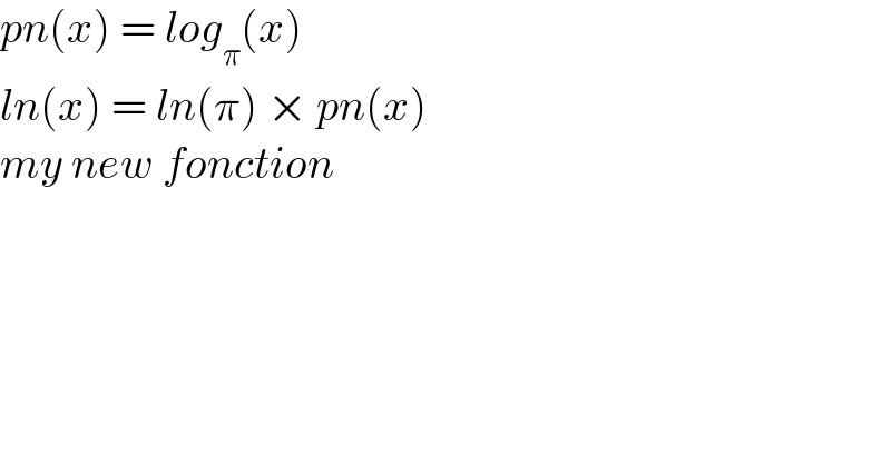 question