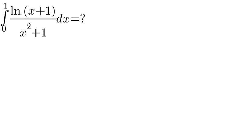 question
