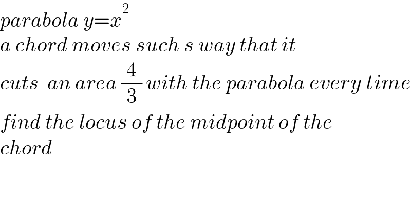question