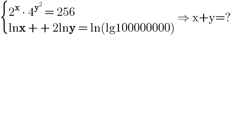 question