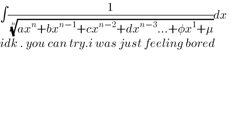 question