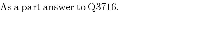 As a part answer to Q3716.  